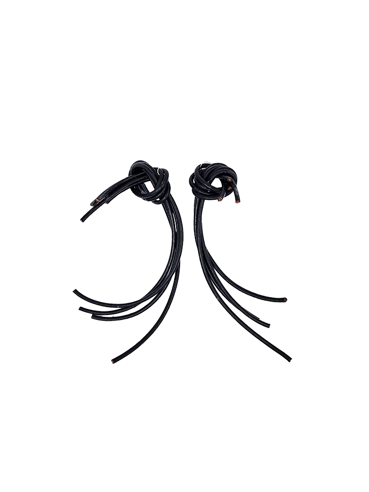Fringes earrings