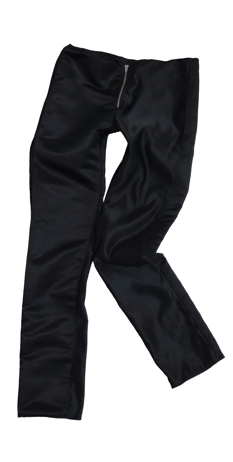 Slim saten pants