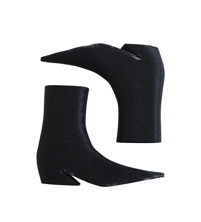 Cut Heel Boot